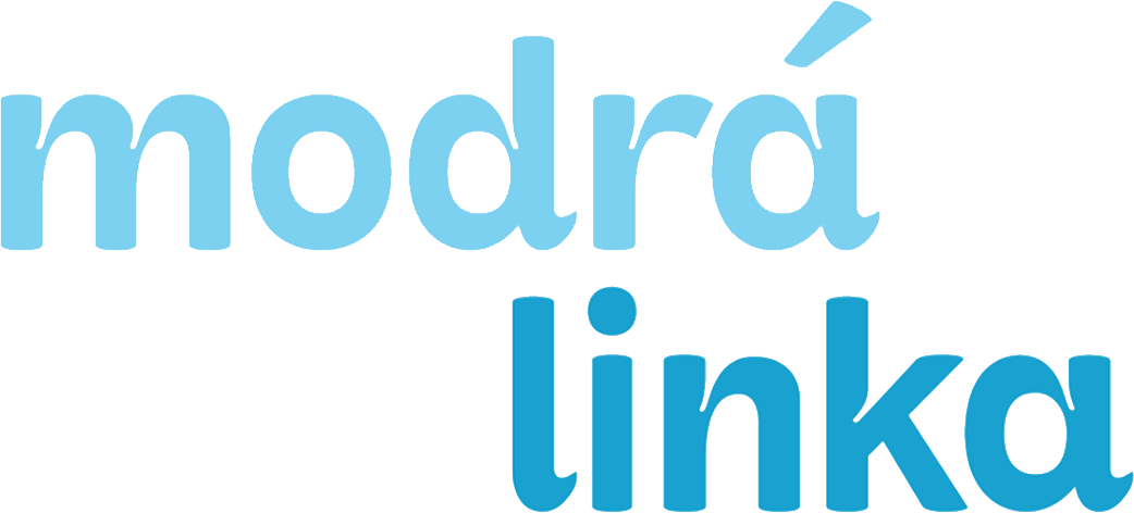 logo modra linka